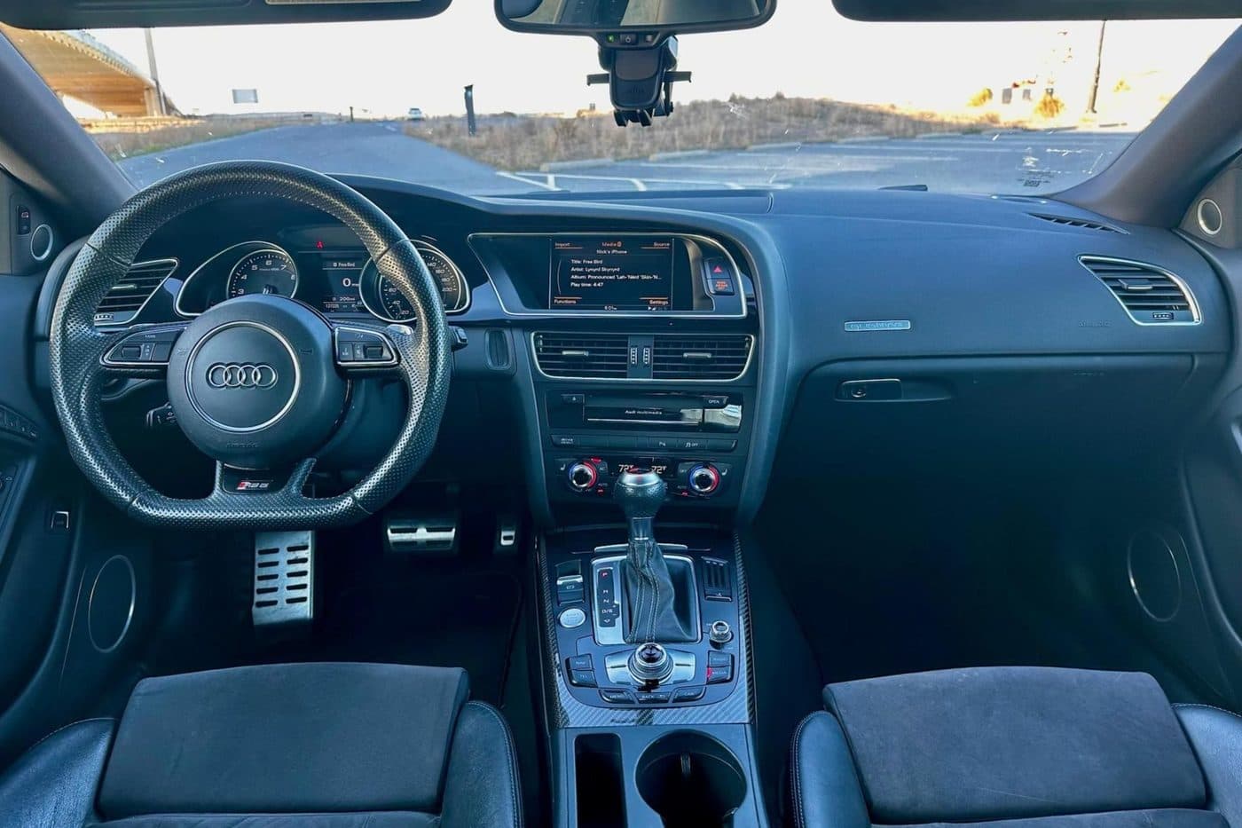 Audi RS 5, original photo