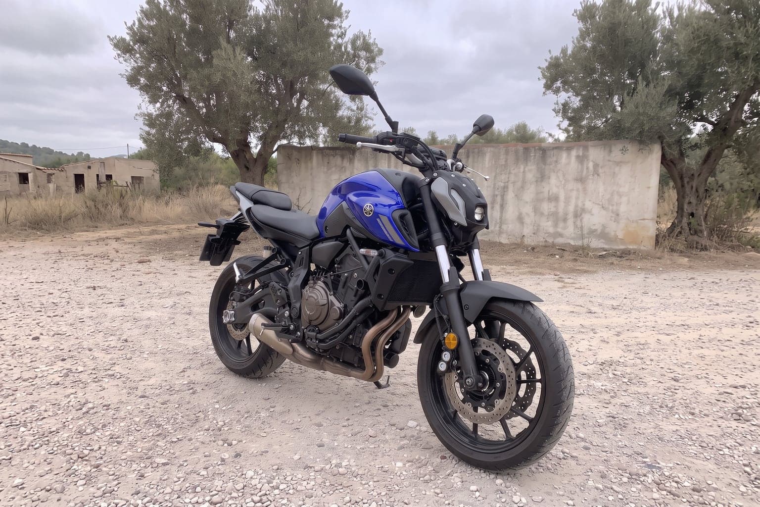 Yamaha MT-07, original photo